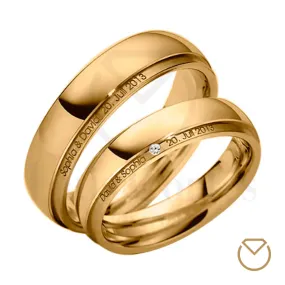 Argollas De Oro 18k / REF. 121AOA